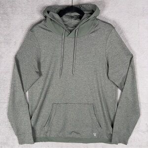 Vuori Sunday Element‎ Hoodie Men Small Dusty Pine Green Performance Stretch V264